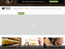 Tablet Screenshot of labottegadelbuongusto.com